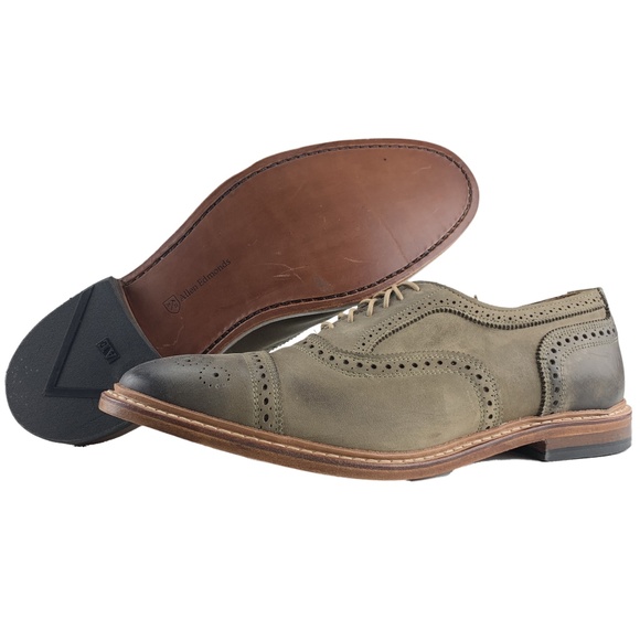 allen edmonds cap toe brogue